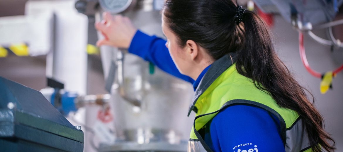 Kuvituskuva vedenpuhdistamolta.